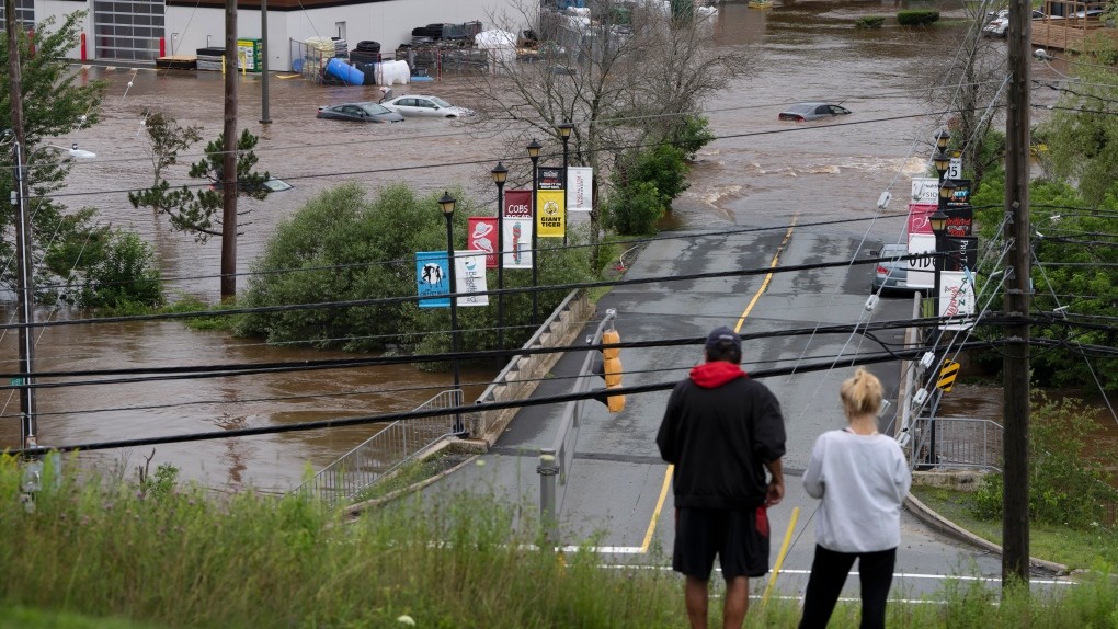 “4 people missing in Nova Scotia after vehicles became submerged in floodwaters”