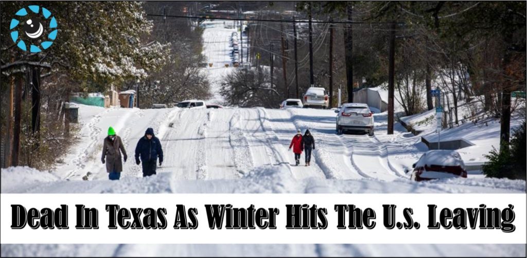 Dead in Texas as winter hits the U.S. leaving millions without power