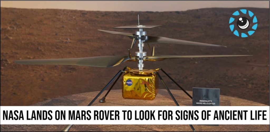 Nasa Lands on Mars Rover to Look for Signs of Ancient Life