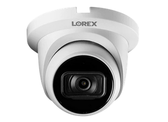 4K (8MP) Smart IP Dome Security Camera with Listen-in Audio and Real-Time 30FPS Recording