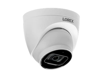 4K Ultra HD IP Dome Security Camera with Listen-In Audio